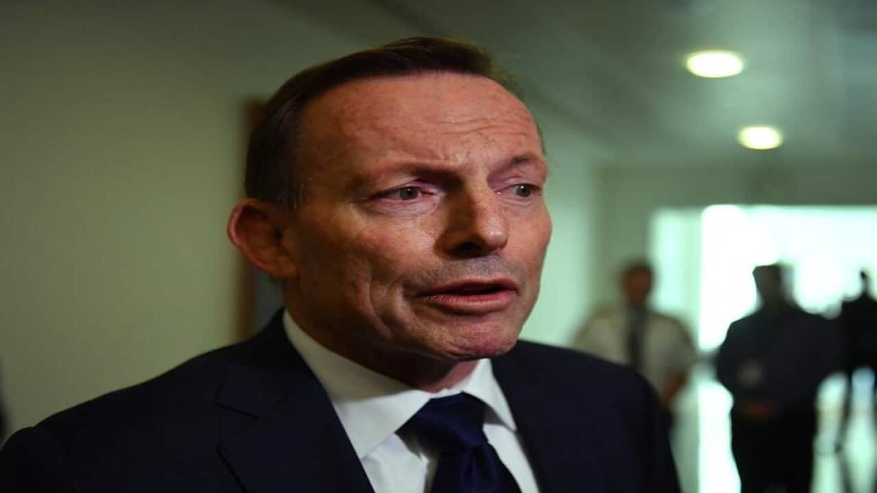 Former prime minister Tony Abbott