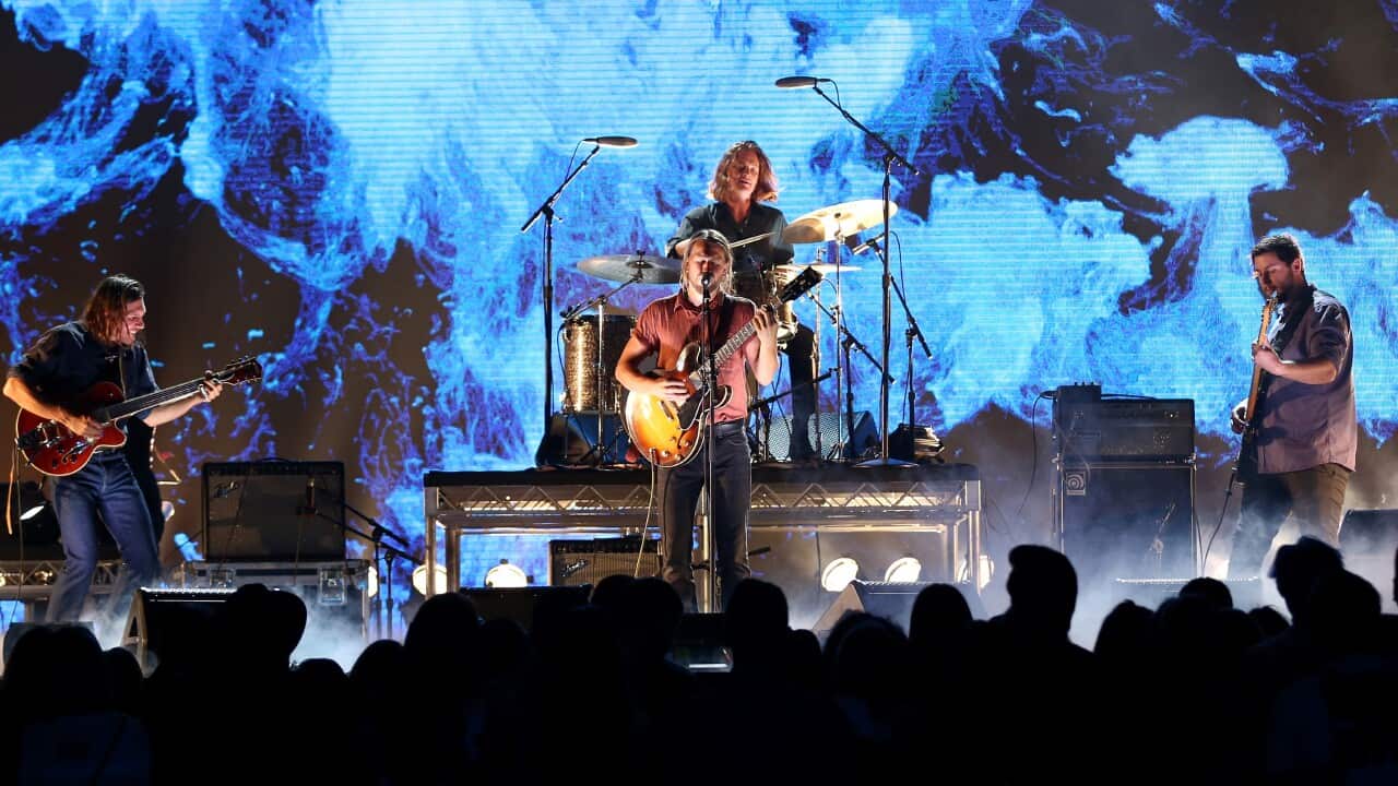 The Teskey Brothers perform during the 33rd Annual ARIA Music Awards at The Star in Sydney, Wednesday, November 27, 2019. (AAP Image/Brendon Thorne)