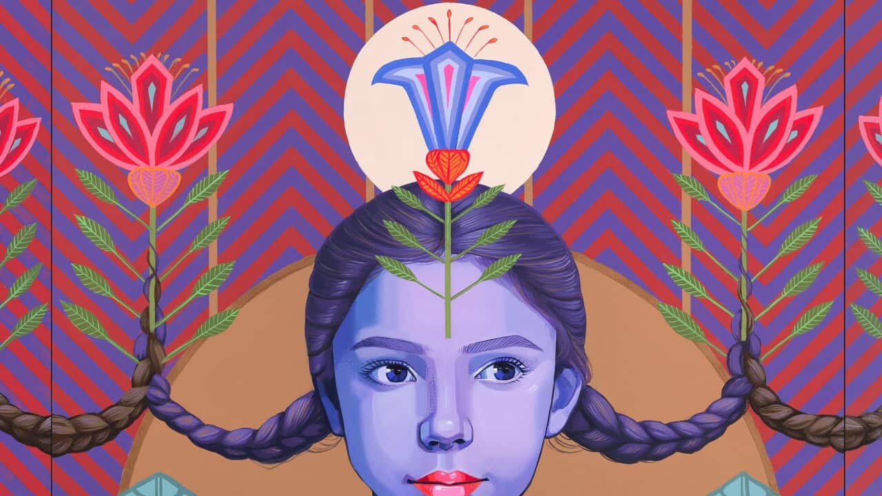 Close up of 'Abundance' painting by Katira.jpg