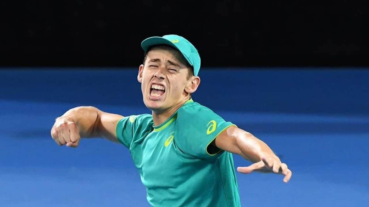 Alex De Minaur of Australia.