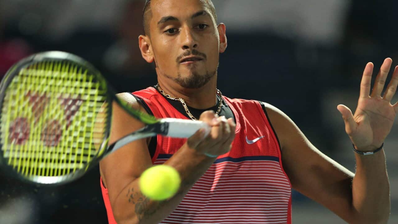 Nick Kyrgios from Australia.