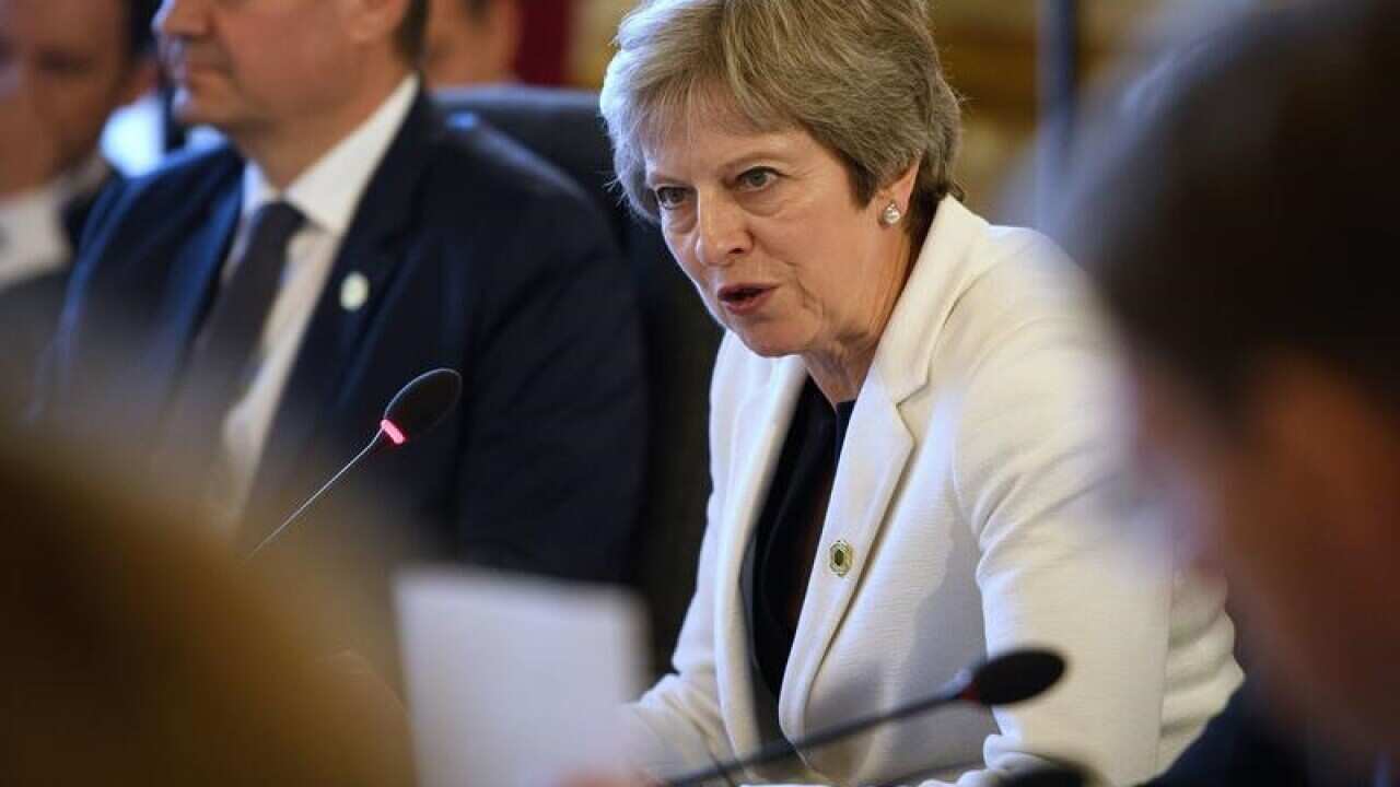British Prime Minister Theresa May.