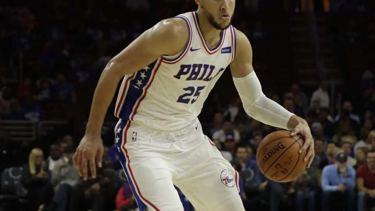 Philadelphia 76ers' Ben Simmons