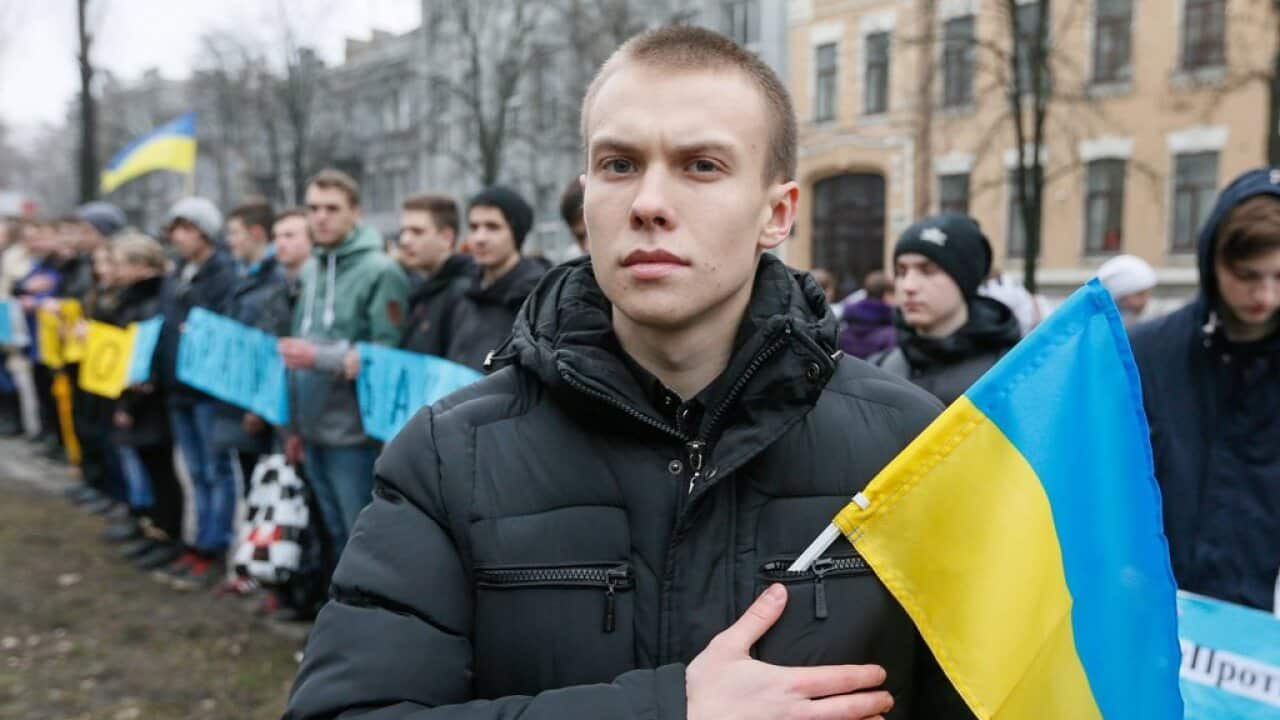 Ukraine rally