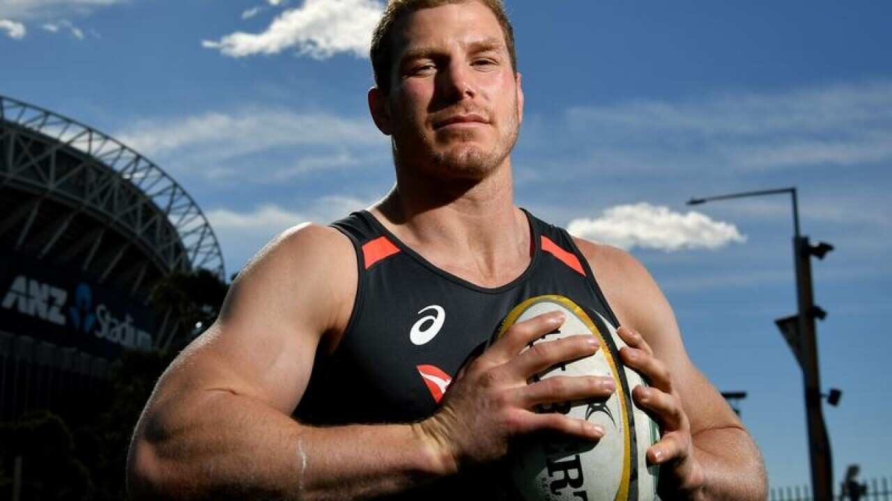 Wallabies backrower David Pocock