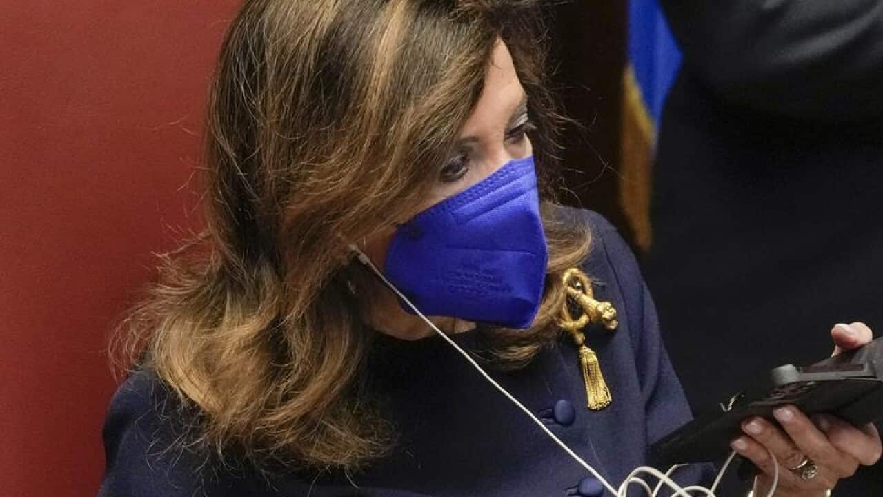 Maria Elisabetta Casellati, who would be Italy's first female president, failed to get enough votes.