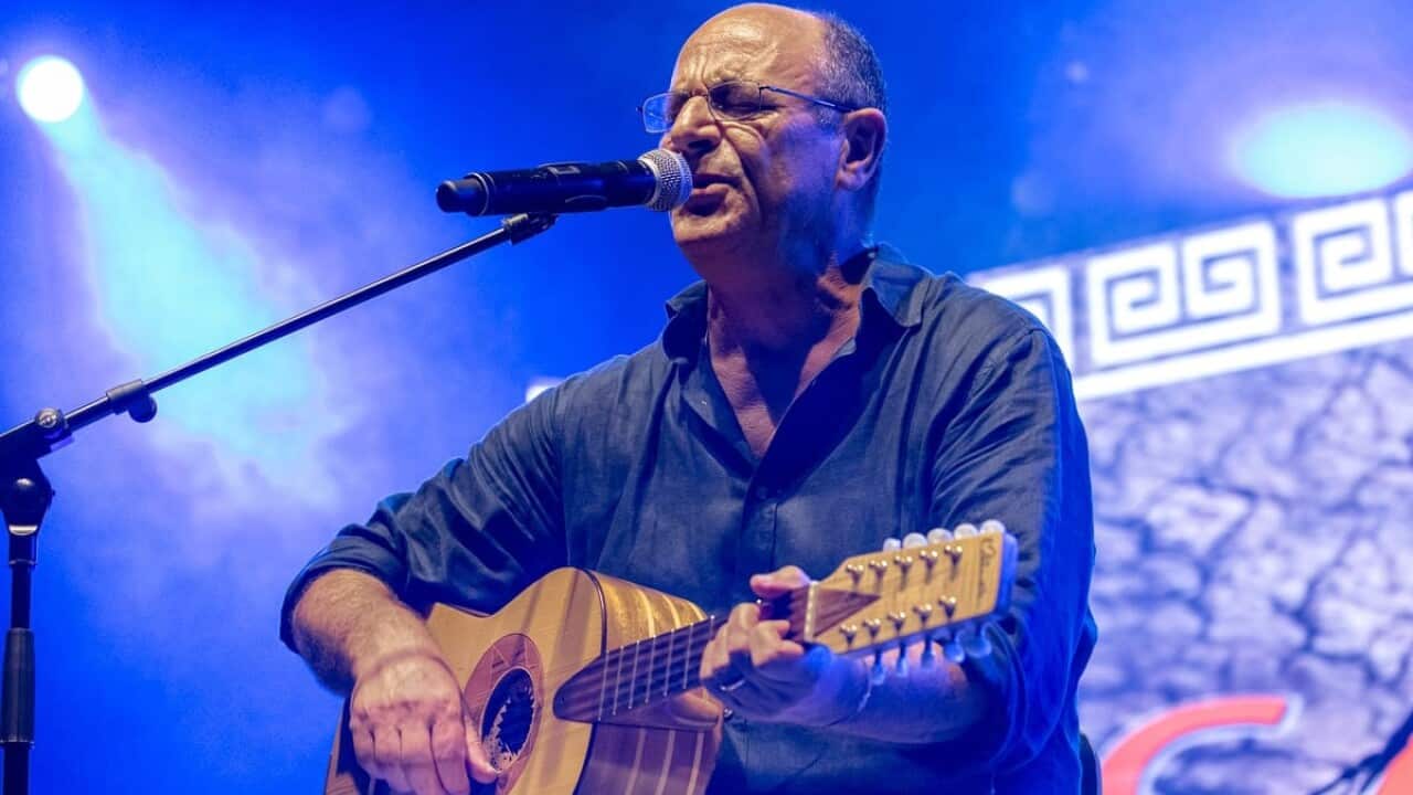 Mimmo on stage