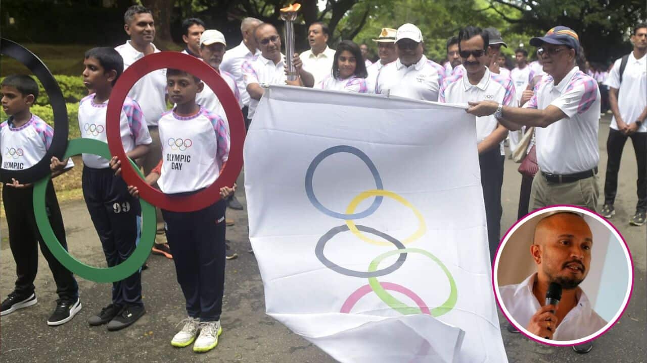 SBS Sinhala Rangana Seneviratne National Olympic Committee Sri Lanka.jpg