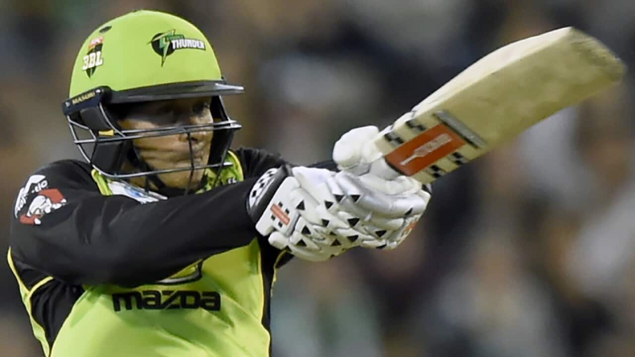 Thunder player Usman Khawaja