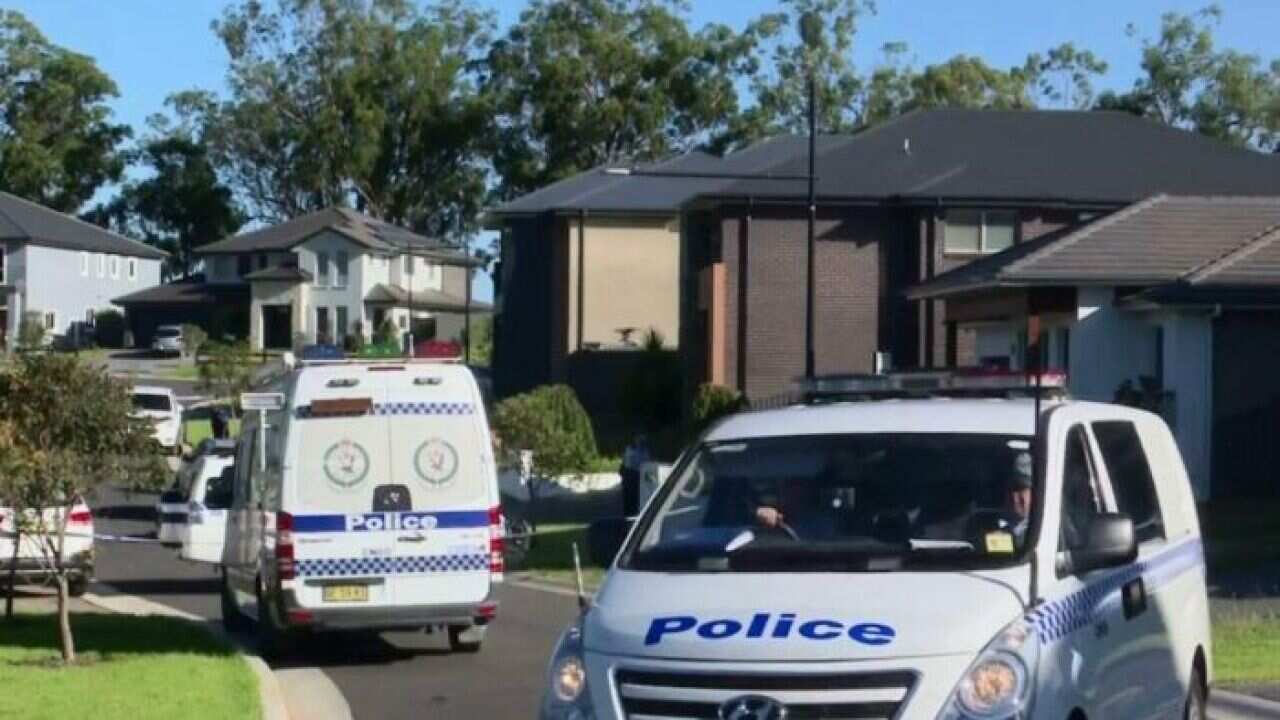 Scene of Harrington Park home invasion.