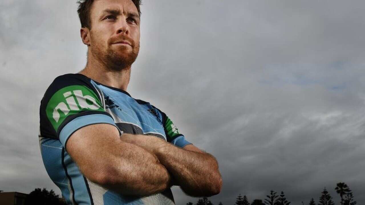 NSW Blues five-eighth James Maloney
