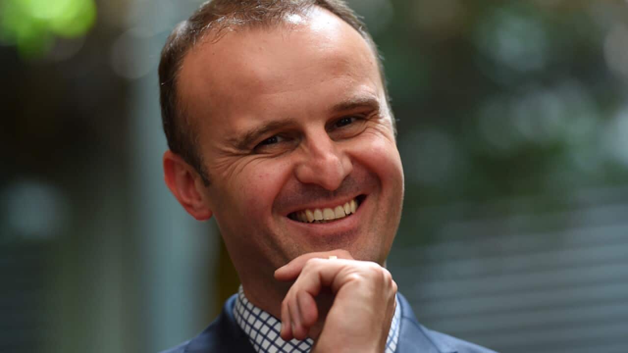 New ACT Chief Minister Andrew Barr
