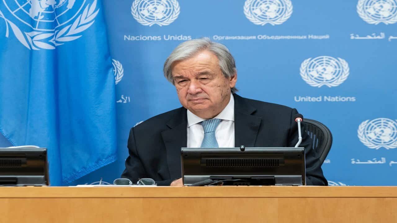 The UN's Antonio Guterres says the pandemic is 'the greatest crisis of our age'