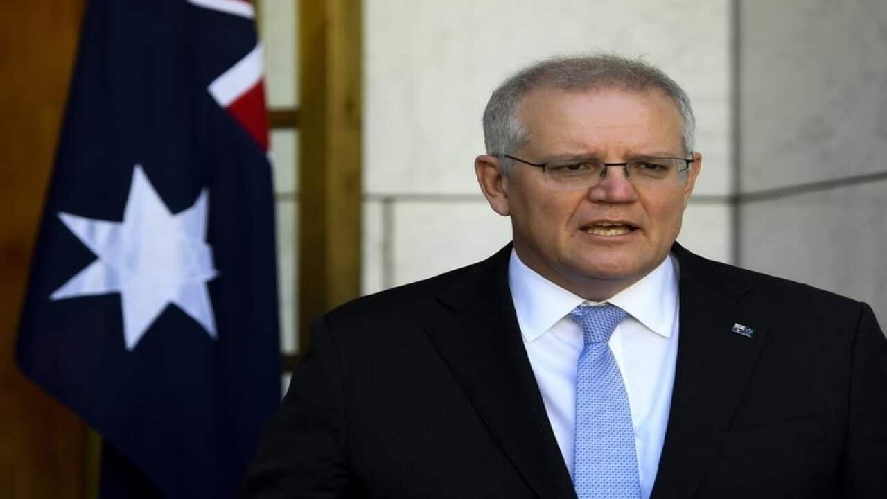 A file photo of Scott Morrison