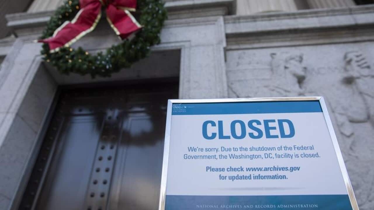 The US government shutdown may extend into January as the president demands money for a border wall.