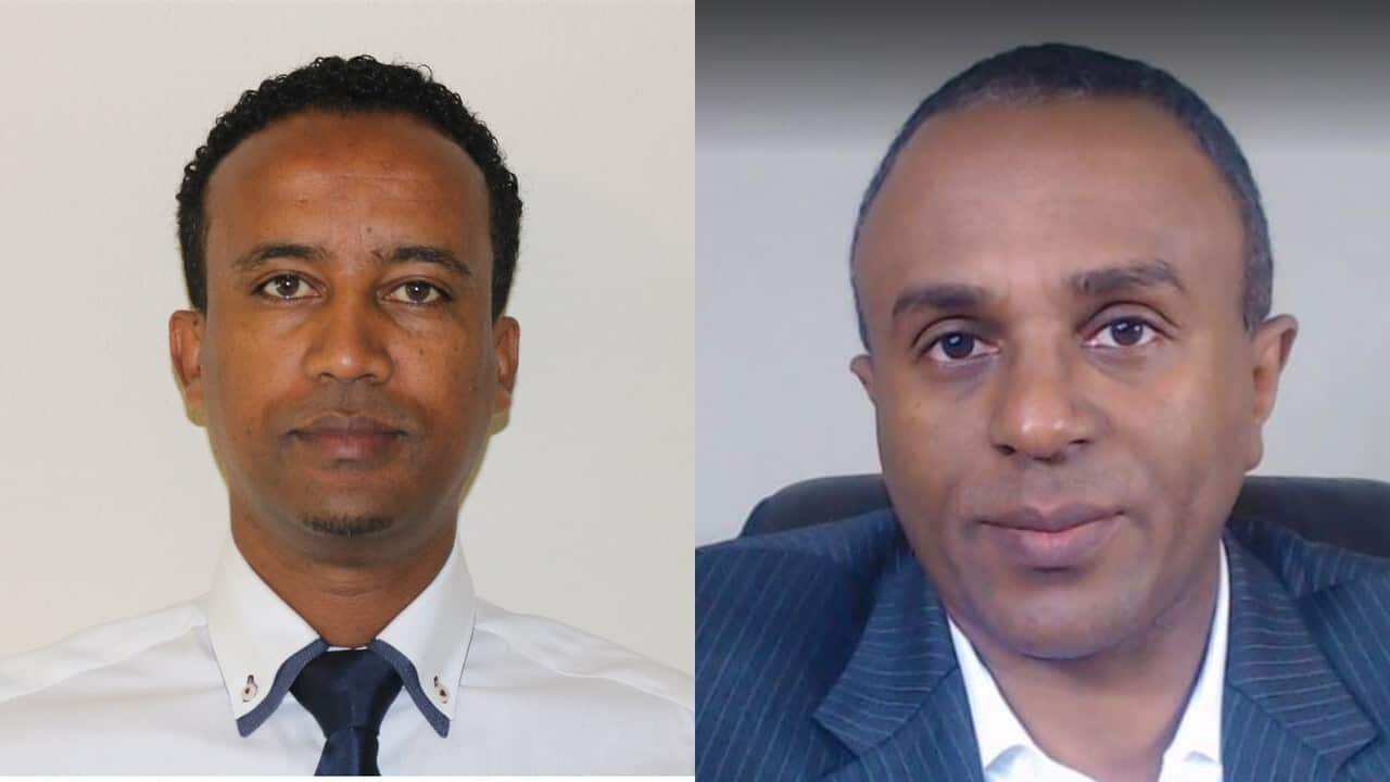 Yonas Hagos and Daniel Teklai