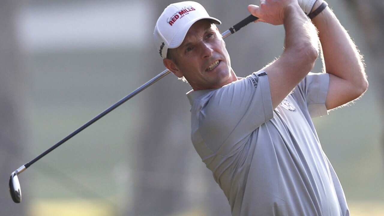 Irish golfer David Higgins