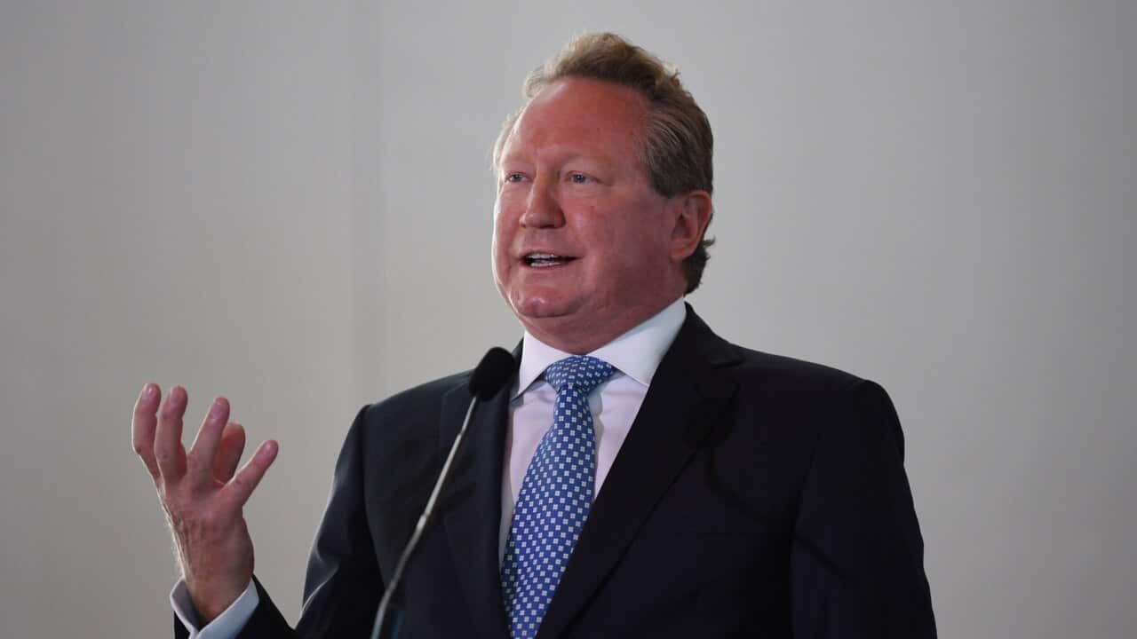 Billionaire philanthropist Andrew 'Twiggy' Forrest has rejected those pushing for isolationism.