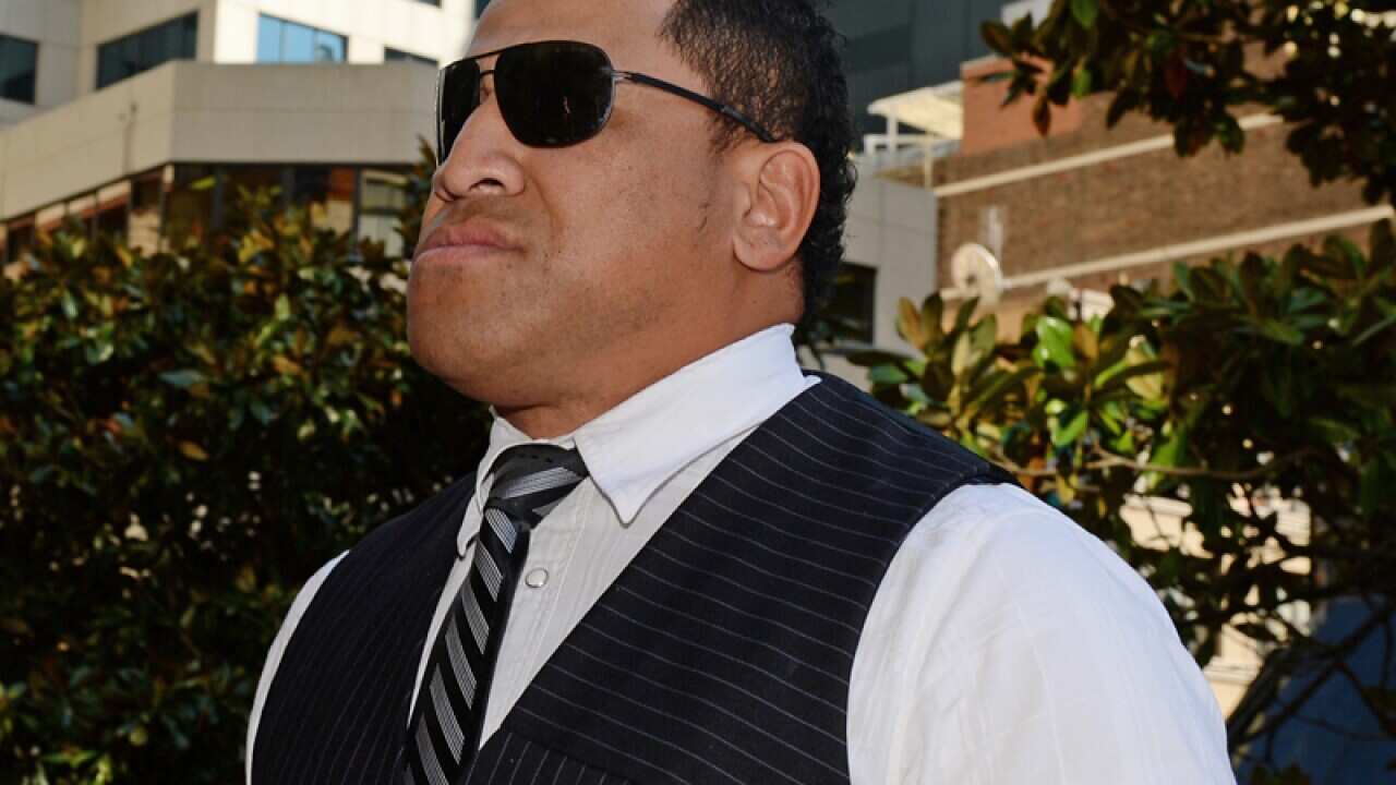 Former NRL player John Hopoate.