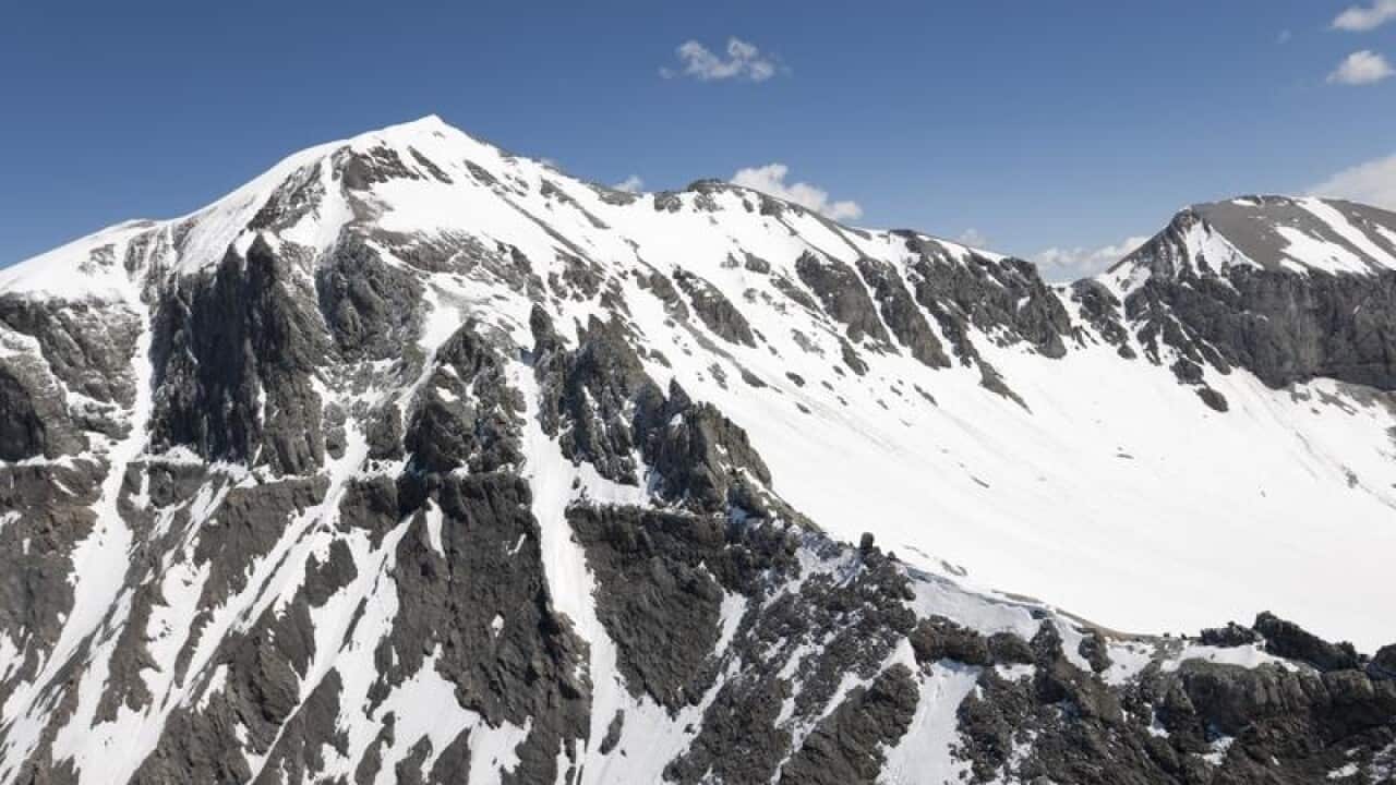 Piz Segnas and the Atlas in Flims, Switzerland