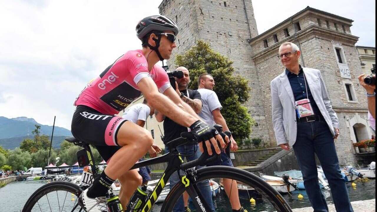 Mitchelton-Scott tea,'s Simon Yates.