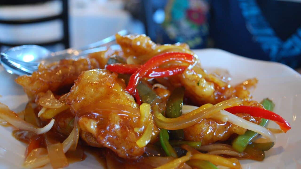 五柳魚酸甜適中,是小朋友喜愛的菜式。