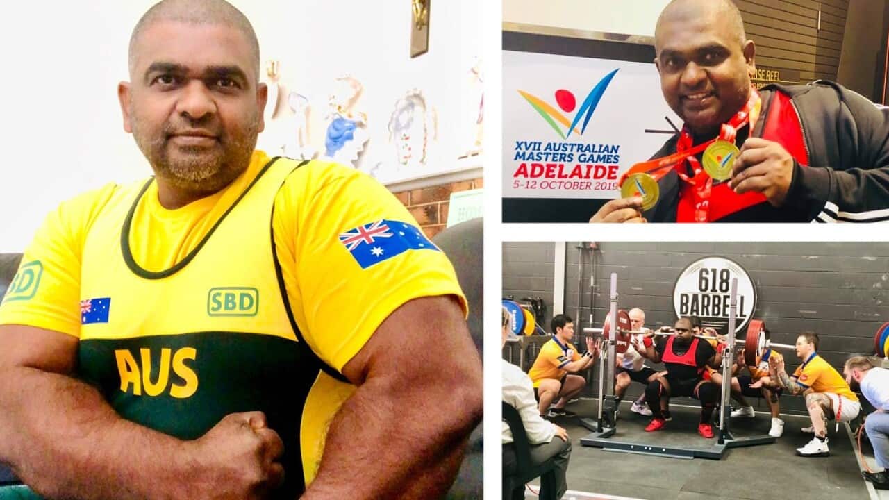 A Sri Lankan who breaks Australian Record for Squat in Australian Masters Games 2019 has been selected to the Australian National Team