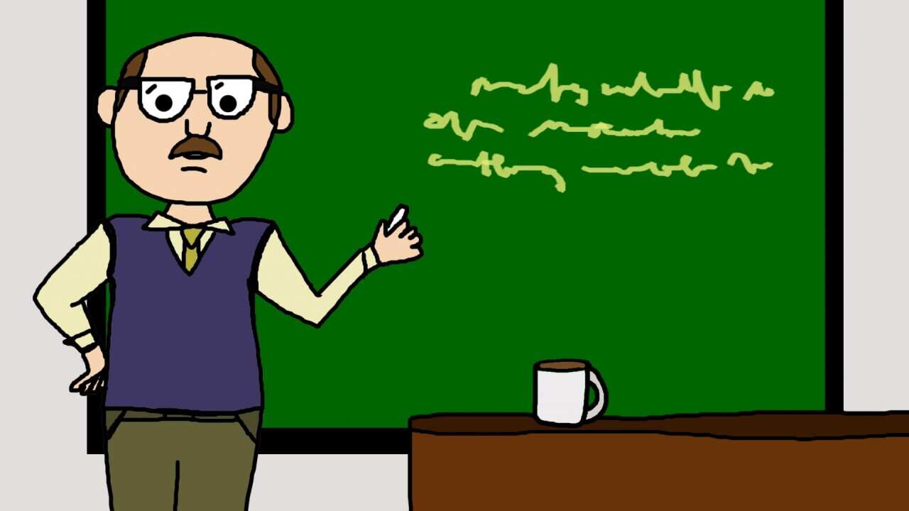 Male Teacher Cartoon