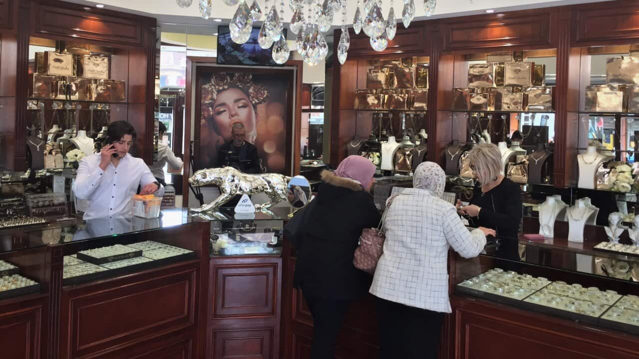 Sales at the family owned business are slower than usual for Eid al-Adha.