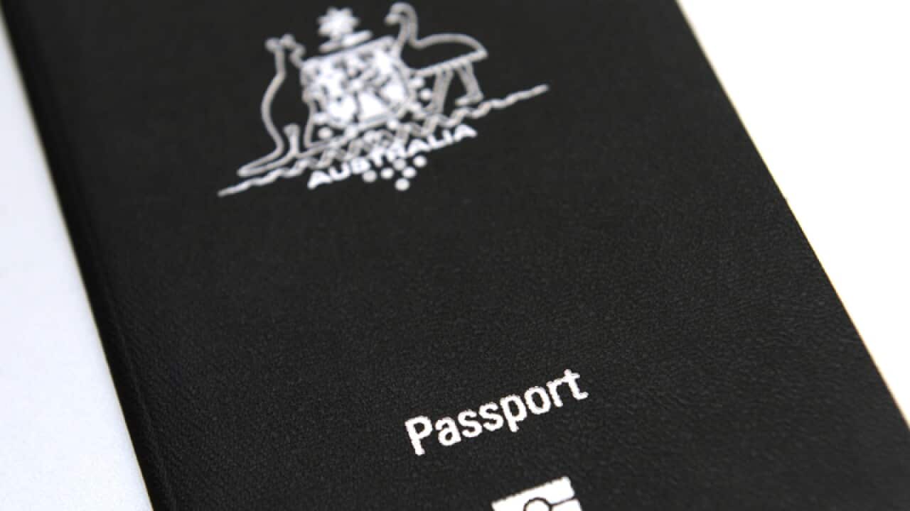An Australian passport