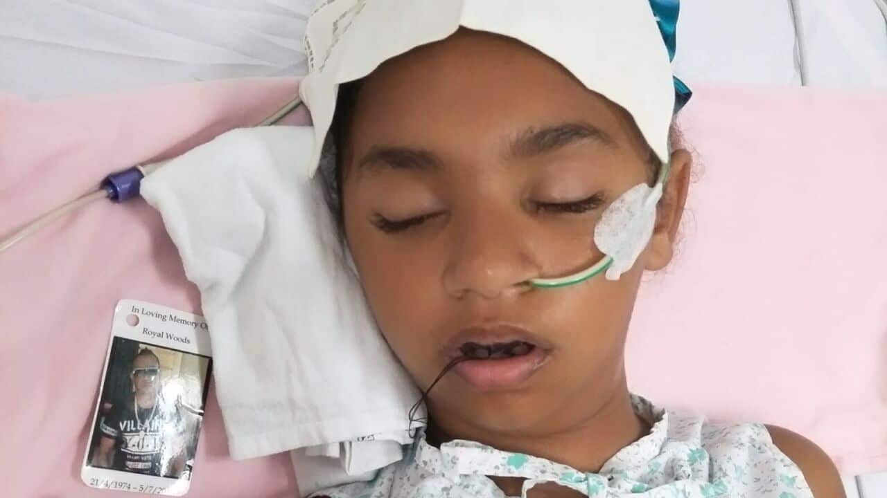 Denishar Woods has suffered a life changing brain injury after the electric shock.