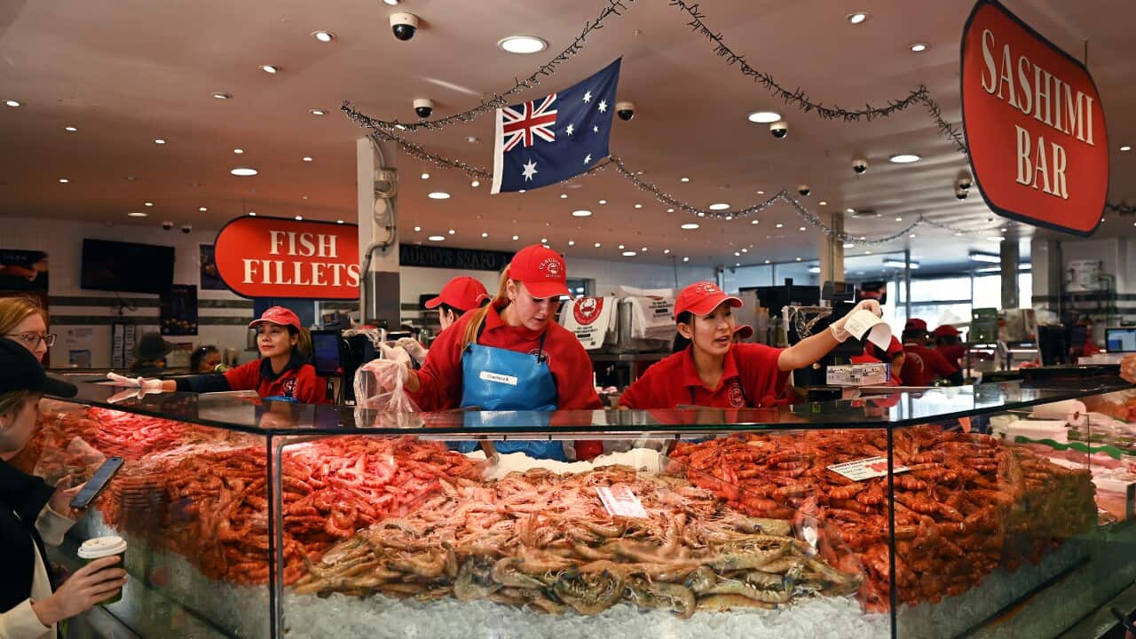 SYDNEY FISH MARKETS GOOD FRIDAY SALES