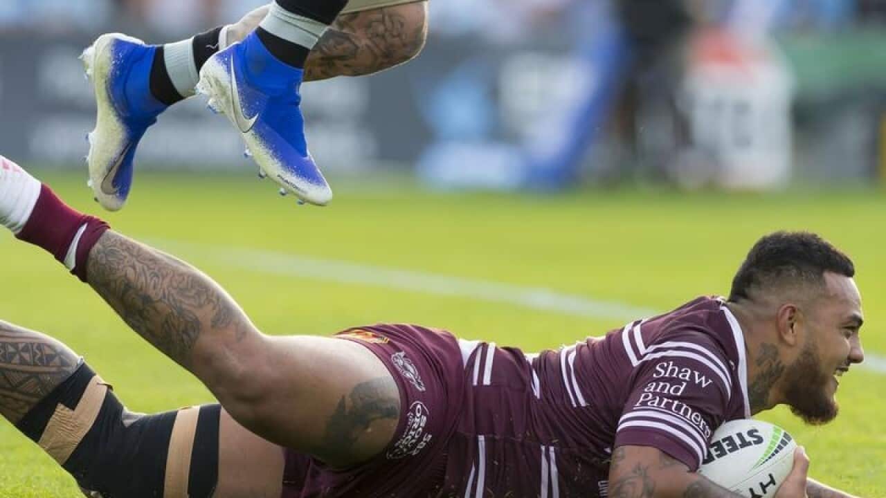 NRL SHARKS SEA EAGLES BLAKE