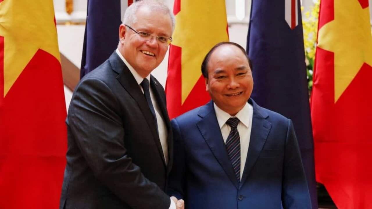 Scott Morrison and Nguyen Xuan Phuc