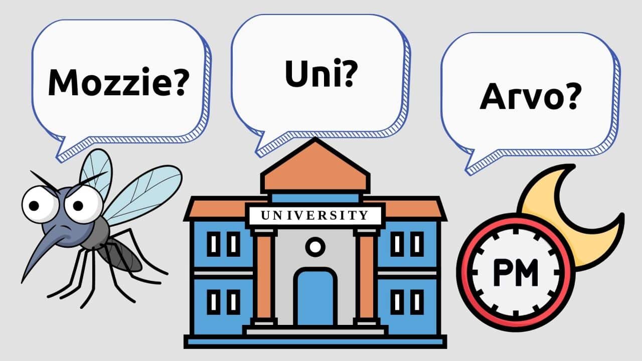 Why do Aussies love to shorten words?