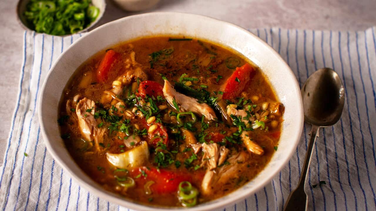 Mark Moriarty's Chicken Barley Casserole