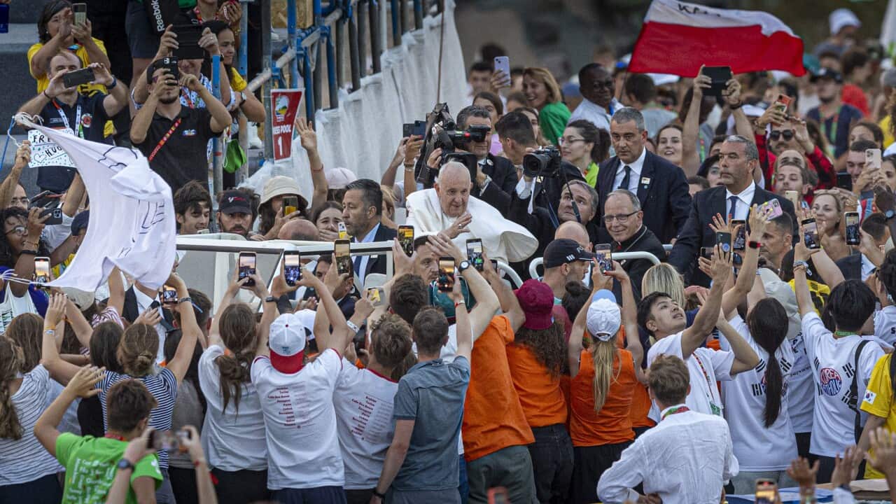 Papa encontra peregrinos no World Youth Day Lisboa