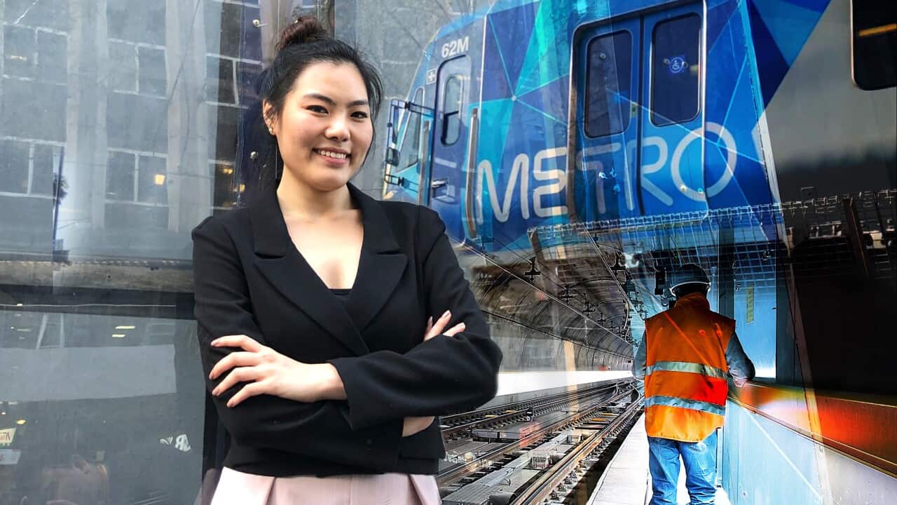 Nita viroonsub, an engineer for metro tunnel project
