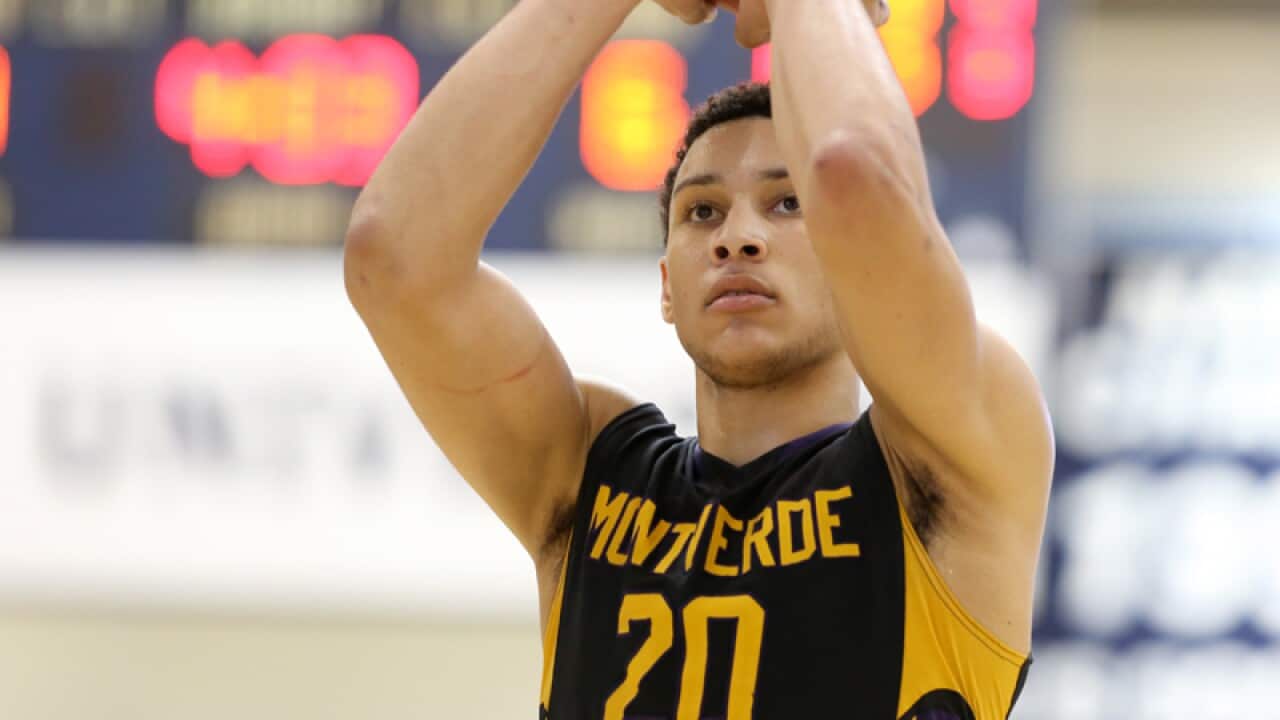 Australian basketball Ben Simmons