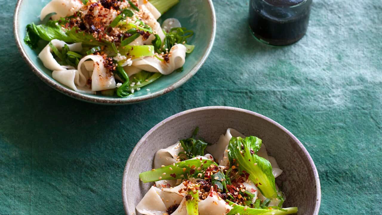 Hand-cut noodles