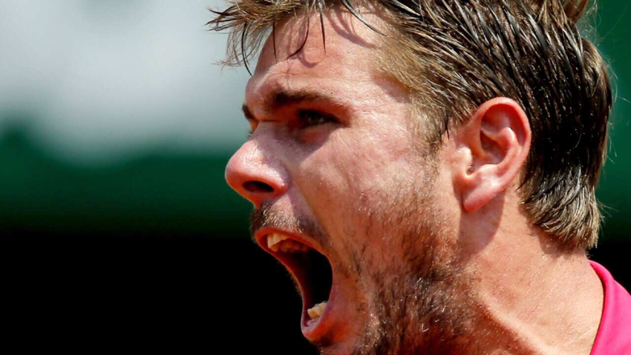 Stan Wawrinka of Switzerland