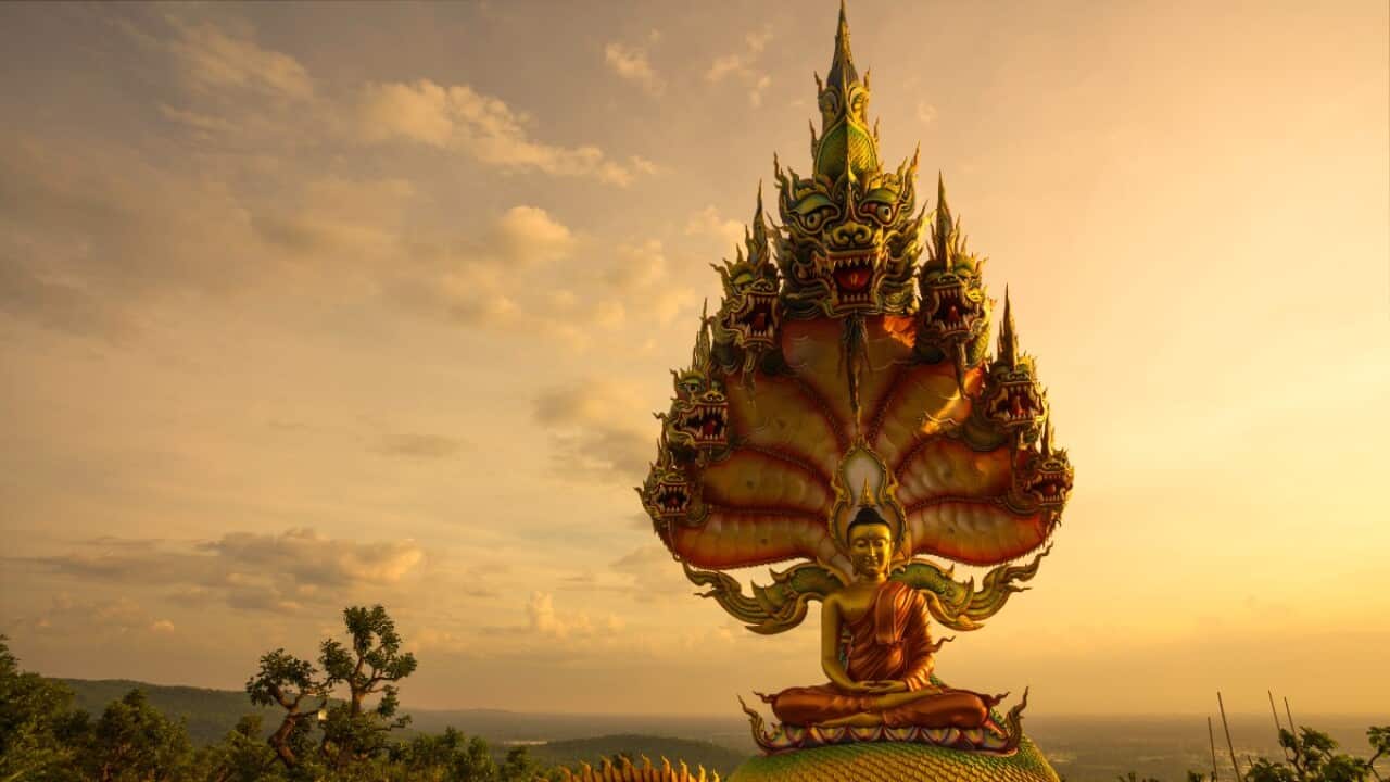 Naga Buddha statue in Thailand - Getty Images - sutiporn somnam
