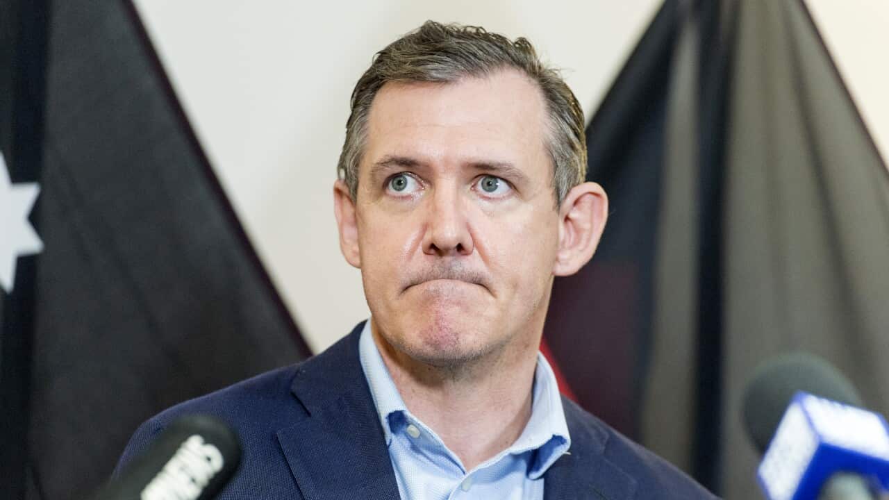 Northern Territory Chief Minister Michael Gunner address the media at a press conference at NT parliament house, in Darwin, Thursday, 1 July, 2021. 