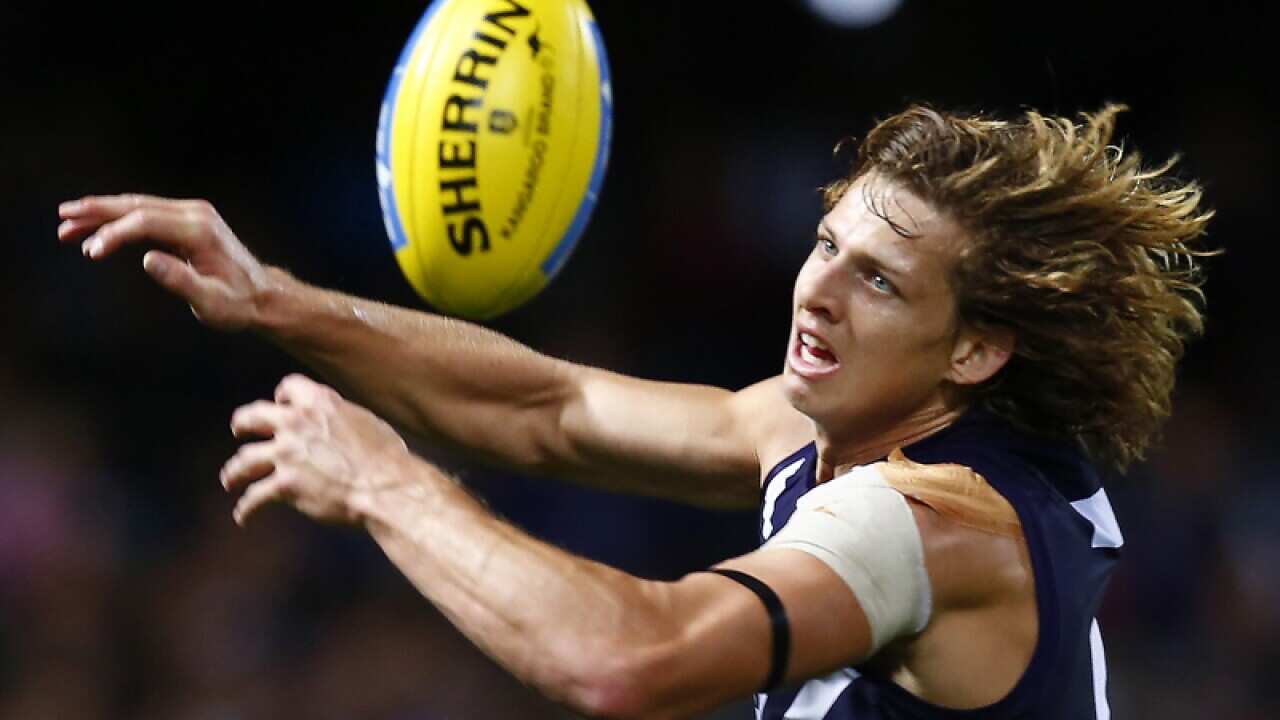 Fremantle Dockers midfielder Nat Fyfe
