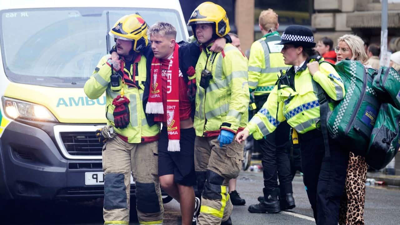 Liverpool celebrations turn chaotic as car ploughs through parade Liverpool celebrations turn chaotic as car ploughs through parade