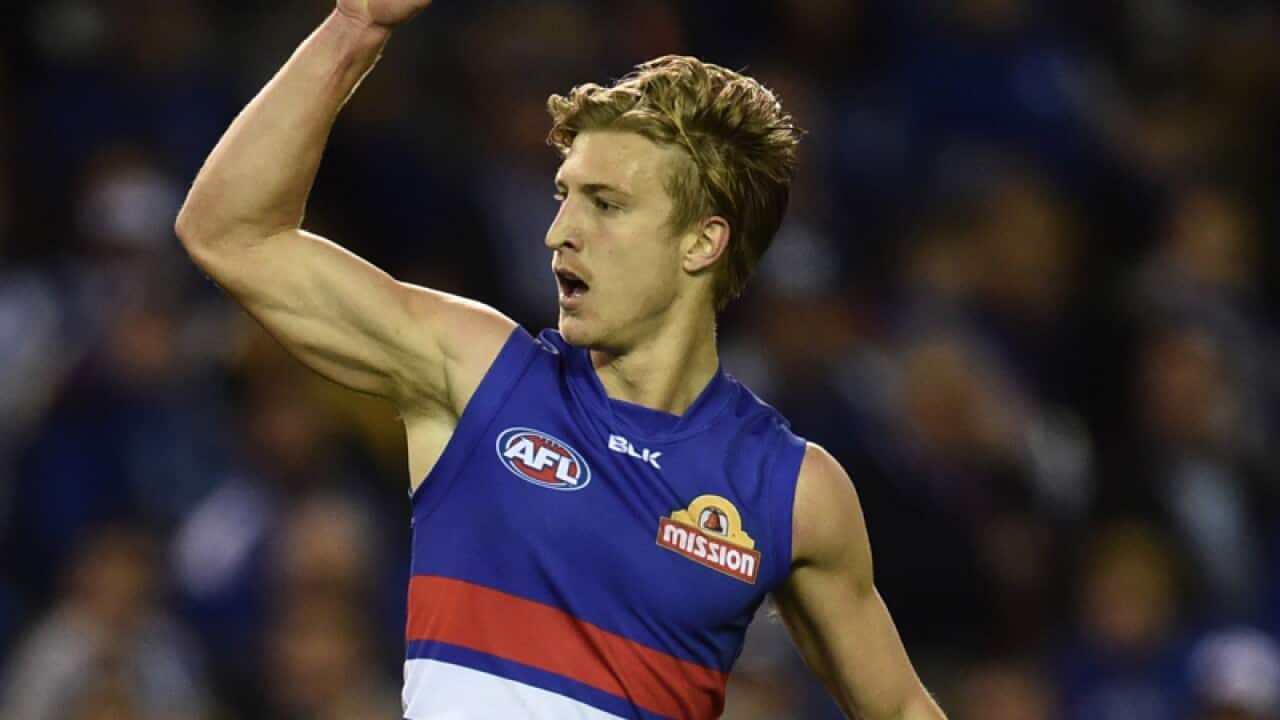 Western Bulldogs player Shane Biggs.