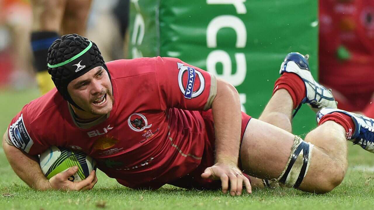 Reds player Liam Gill