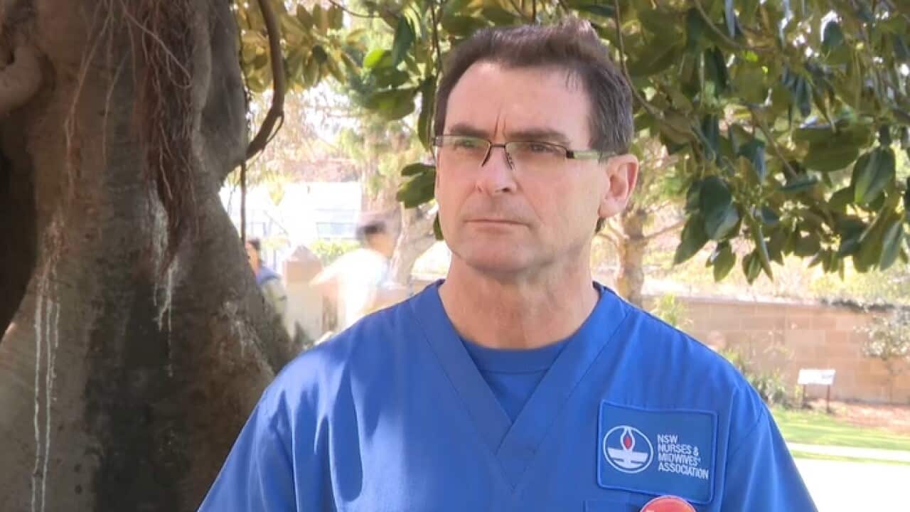 NSW Nurses and Midwives Association secretary Brett Holmes