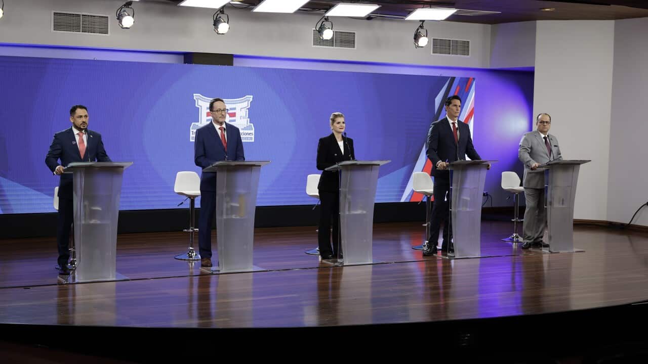 Presidential debate in San Jose, Costa Rica