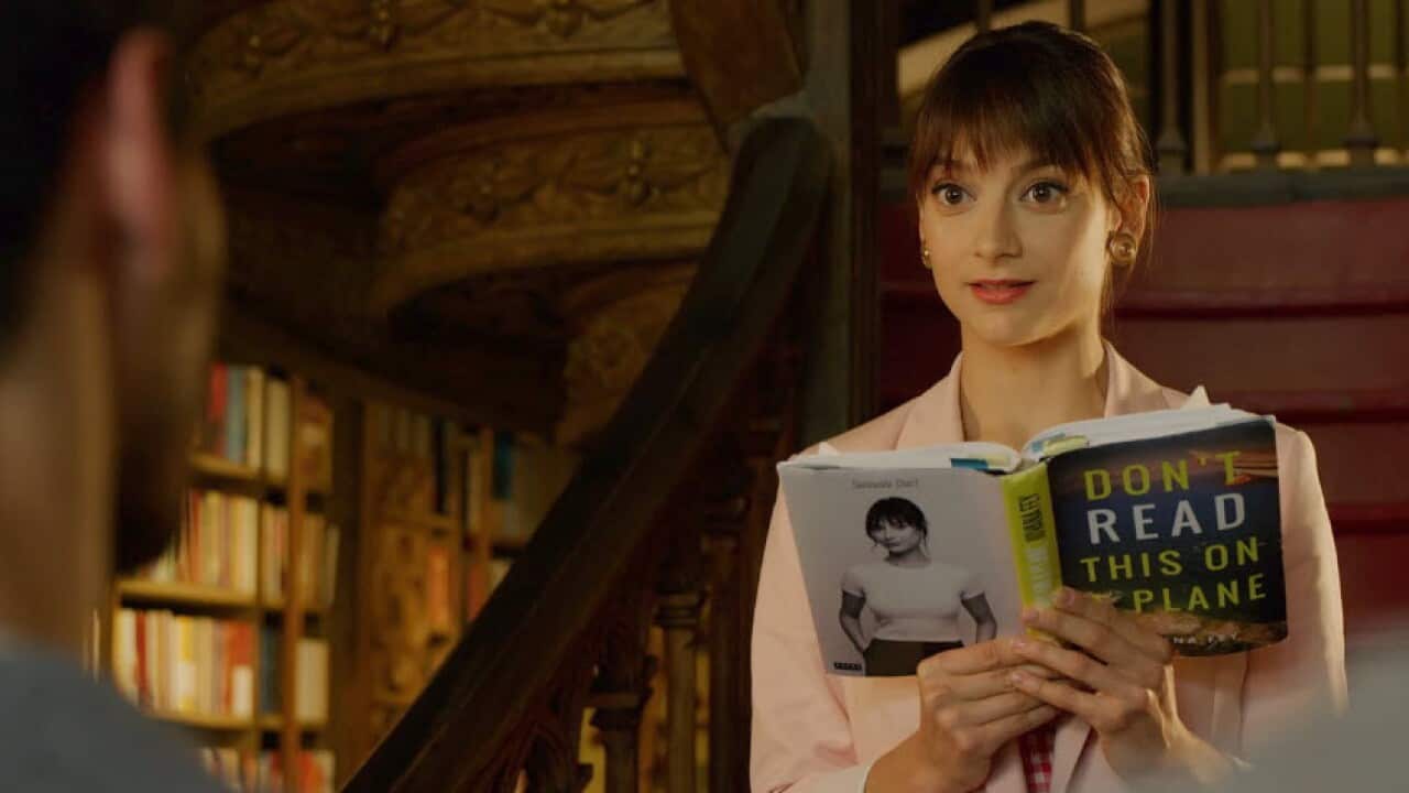 Still from Don't Read This on a Plane